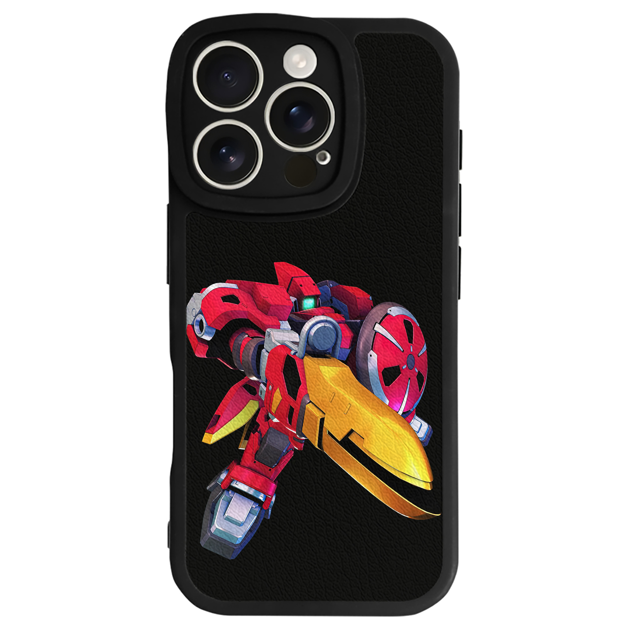 （画像用） 機動戦士ガンダム Mobile Suit Gundam 【iPhone 16シリーズ対応】シリコンスマホケース（レザー調） 材質：シリコン